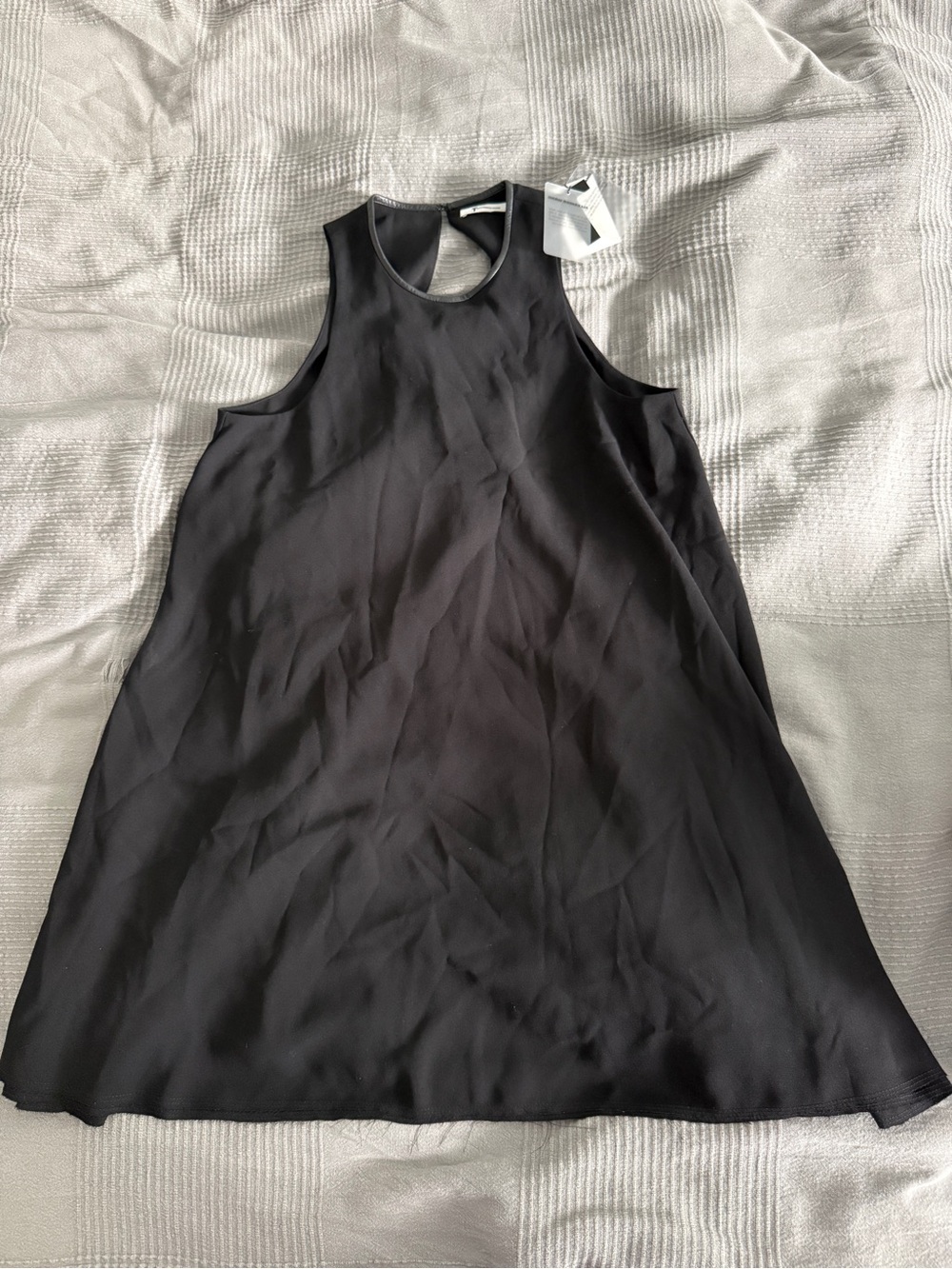 T by Alexander Wang Black Sleeveless Mini Dress